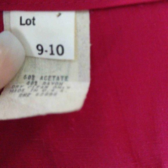 Vintage 1990s Scarlett Button Up Fusia Maxi with Silver Detail - See Measurement - Picture 11 of 16